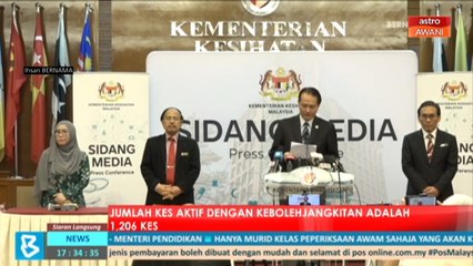 Dr Noor Hisham sebak semasa umum persaraan Panglima Perang KKM