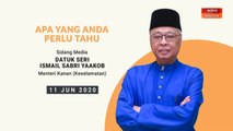 5 perkara penting sidang media harian PKPP - 11 Jun 2020