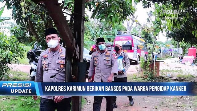 Jum’at Berkah, Kapolres Karimun Berikan Bansos Kepada Warga Pengidap Kanker Dan Panti Asuhan Baiturrahmah