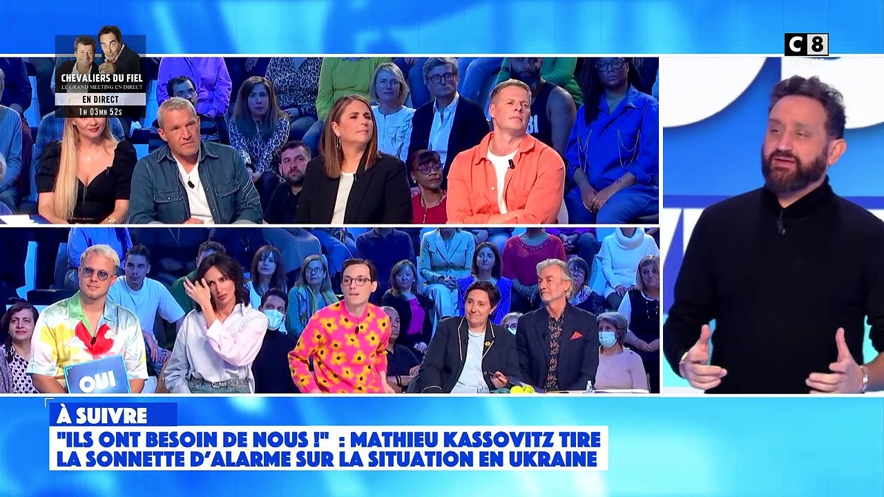 Dans Touche pas à mon poste, Cyril Hanouna raconte sa mésaventure avec un copain de sa fille Bianca