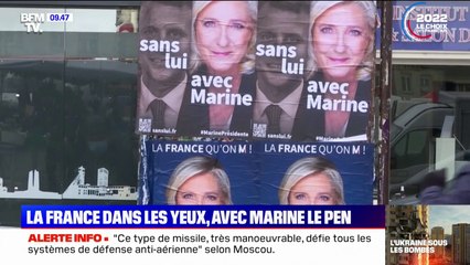 Download Video: Présidentielle: Marine Le Pen répondra aux questions des Français à Hénin-Beaumont (Pas-de-Calais) sur BFMTV mardi