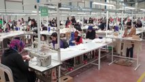 Devlet desteğiyle kurulan tekstil fabrikası 240 kişiye iş imkanı sağladı