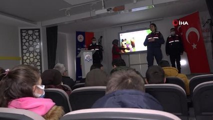 Jandarmadan öğrencilere, "Güvenli internet" eğitimi