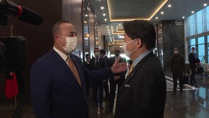 Çavuşoğlu, Japon mevkidaşı Hayaşi ile ortak basın toplantısında konuştu Açıklaması