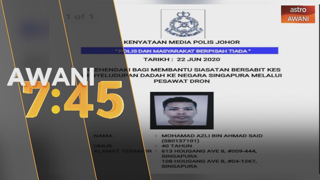 'Boy Setan' dalang seludup dadah guna dron ditahan polis