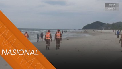 Kawasan pantai dan pusat rekreasi Terengganu kembali meriah