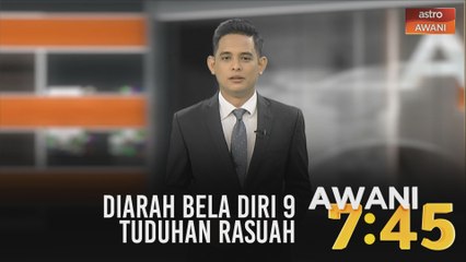 AWANI 7:45 [16/06/2020]: Diarah bela diri 9 tuduhan rasuah, sihat untuk menjalankan tugas & persiapan rapi buka semula tadika