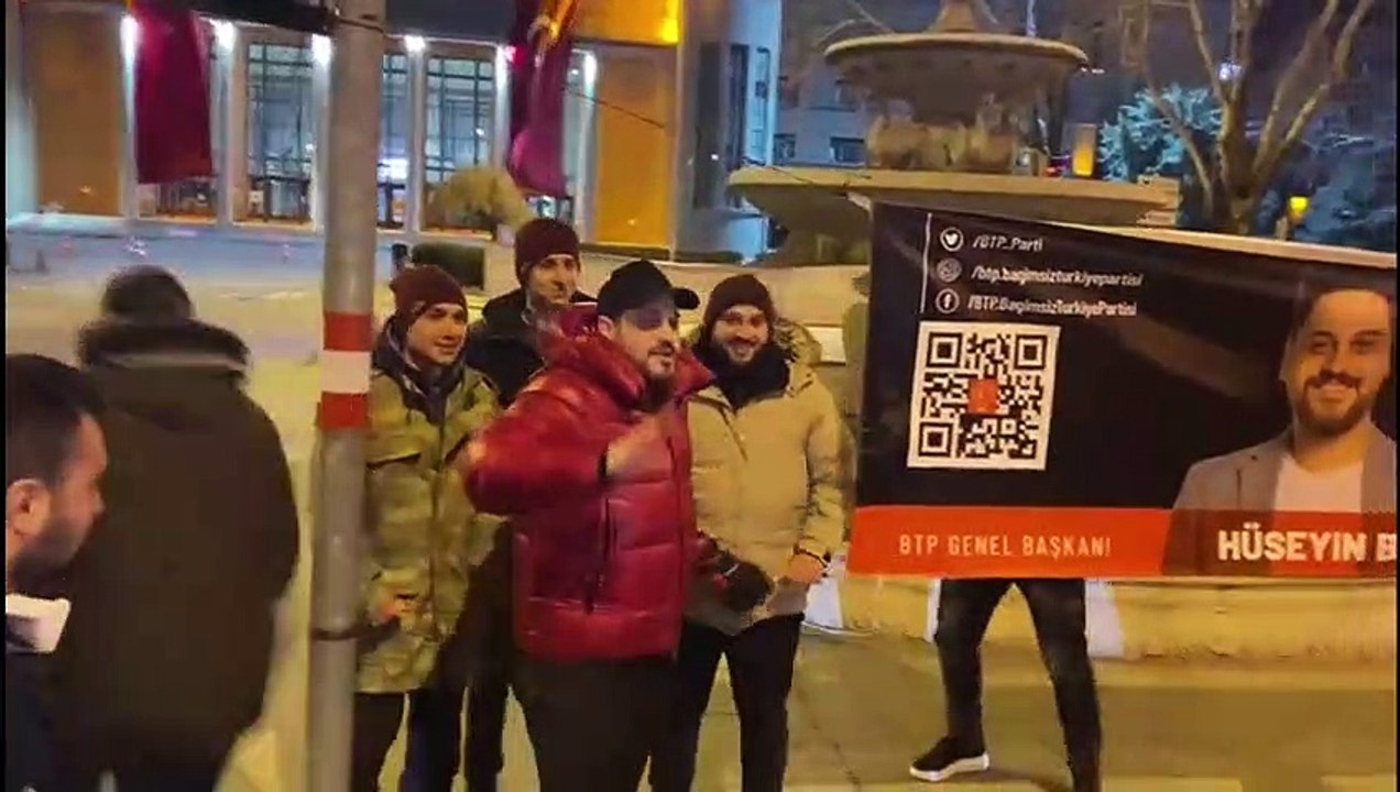 BTP Lideri Hüseyin Baş’tan Sarıgül taklidi : Niye az bayrak astın?