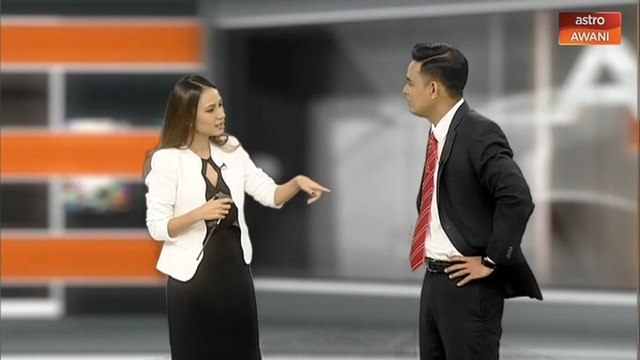 Reem Shahwa jadi penyampai AWANI 7:45 untuk berita Liga Perdana Inggeris