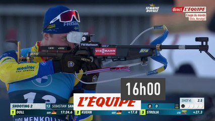 Sprint hommes d'Oslo - Biathlon - Replay