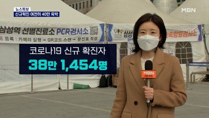 코로나19 하루 319명 사망, 역대 두 번째…신규확진 아직 40만 명 육박