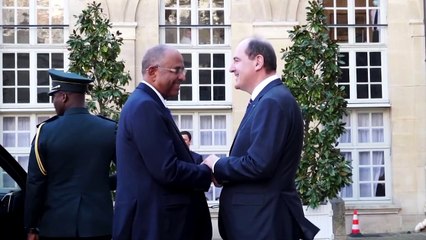 Le Premier ministre Patrick Achi rencontre son homologue français Jean Castex à Paris