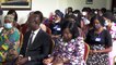 La Première dame Dominique Ouattara échange avec des femmes leaders