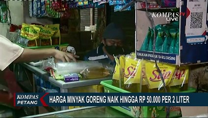Harga Minyak Goreng Kemasan Naik Hingga Rp 50.000 Per 2 Liter