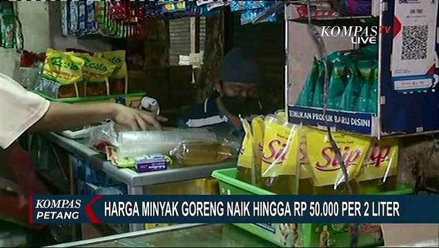 Harga Minyak Goreng Kemasan Naik Hingga Rp 50.000 Per 2 Liter