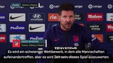 Simeone über UCL-Los: "Bewundere Guardiola"