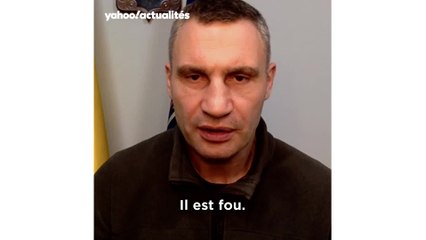 "Poutine ? Quel compromis trouver ? Il n’y a pas de raison de lui parler, il est fou, malade"
