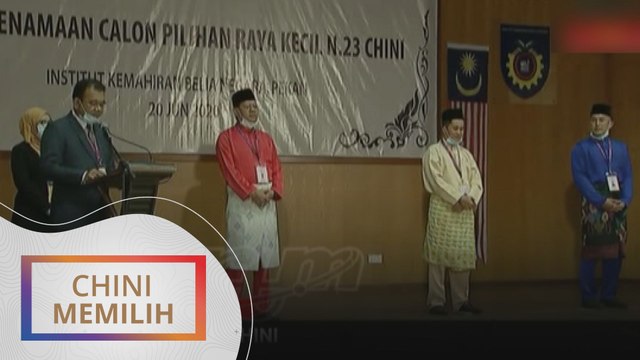 PRK Chini: Dua calon Bebas dan satu calon BN diumum