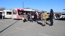 ZAPORİJYA - Mariupol'den tahliyeler devam ediyor