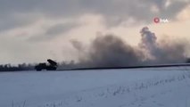 Ukrayna, Rus mevzilerini çoklu roketatarla vurdu