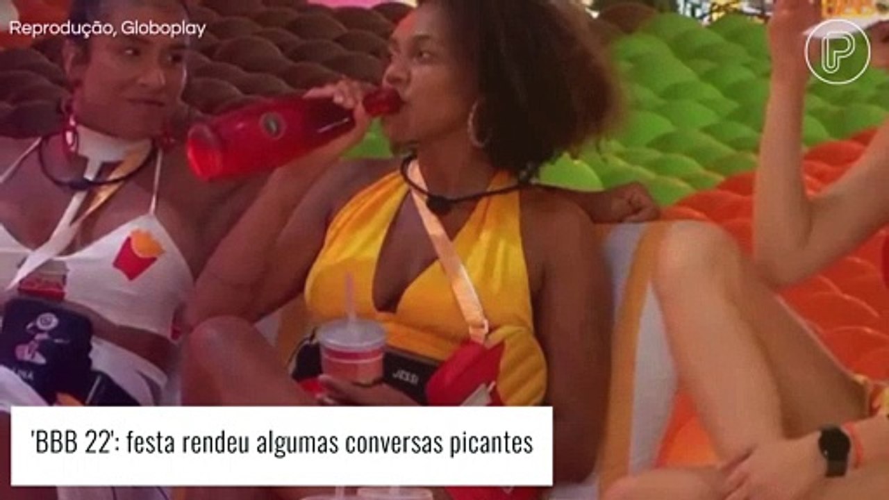 'BBB 22': declarações a Paulo André, conversas picantes, especulações sobre Paredão e mais! saiba o que rolou na festa