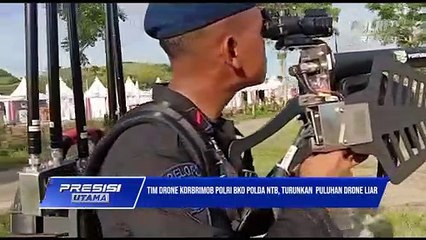 Jelang Gelaran Seri MotoGP Drone Liar di Sekitar Sirkuit Mandalika Diturunkan