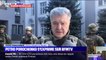 Guerre en Ukraine: "Chaque nuit, des civils meurent", assure l'ancien président ukrainien, Petro Porochenko