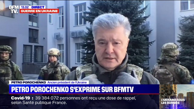 Guerre en Ukraine: Chaque nuit, des civils meurent , assure l'ancien président ukrainien, Petro Porochenko