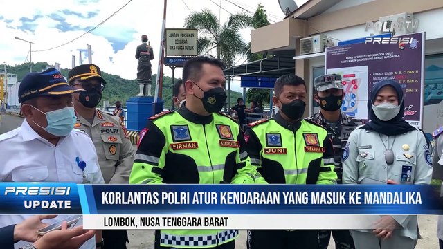 Sukseskan Gelaran MotoGP Di Lombok, Kakorlantas Polri Telusuri Rute Dari Pelabuhan Ke Mandalika