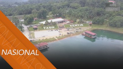 Ketengah jangka kunjungan ke Tasik Kenyir meningkat