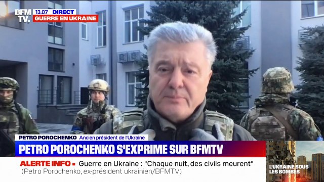 Depuis le début de la guerre en Ukraine, plus de 14.000 soldats russes sont morts et plus de 200 avions et hélicoptères russes ont été abattus par les forces ukrainiennes, selon l'ancien président ukrainien