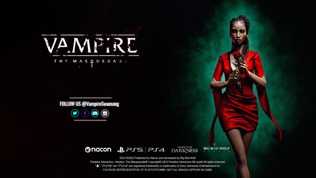 Vampire - The Masquerade - Swansong - Gameplay Reveal Trailer PS
