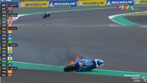 Red Flag! Motor Alex Rins Terbakar di FP4 MotoGP Mandalika