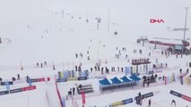 SPOR Erciyes'te Kar Voleybolu Avrupa Kupası heyecanı başladı