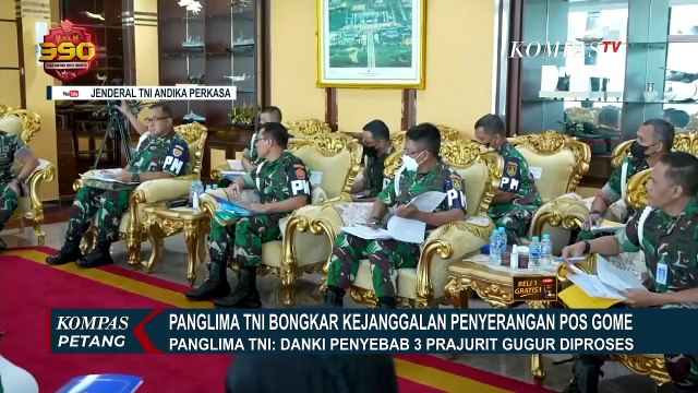 Jenderal Andika Perkasa Ungkap Kejanggalan Soal Penyerangan KKB Papua di Distrik Gome