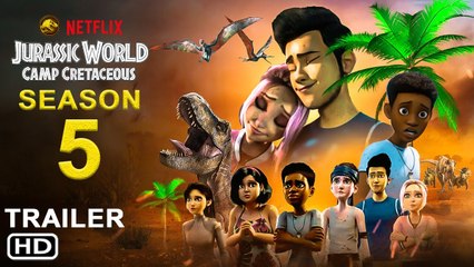 Jurassic World Camp Cretaceous Season 5 Netflix Trailer (2022) - Netflix, Release Date,Eng Sub,Plot