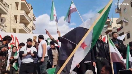 Siria, manifestazioni a Idlib 11 anni dopo l'inizio della guerra