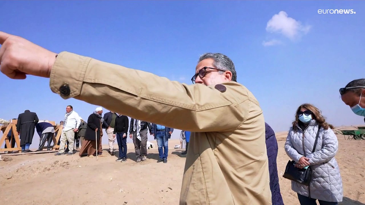 Ägypten präsentiert 5 neu entdeckte Gräber in der Totenstadt Sakkara