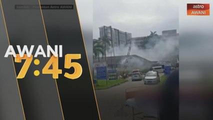 Wad perubatan Hospital Sultanah Aminah terbakar