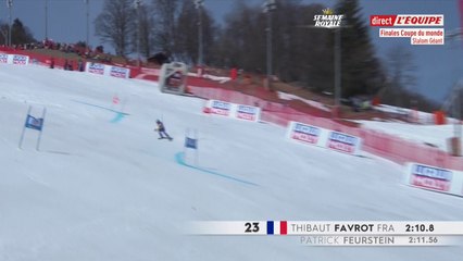 Le replay de la 2e manche du slalom géant hommes de la Coupe du monde de ski alpin à Méribel - Ski - CM