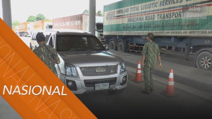 Kenderaan komersial, kargo dibenar lepasi pintu sempadan