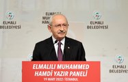 CHP Genel Başkanı Kılıçdaroğlu, Elmalılı Muhammed Hamdi Yazır Paneli'nde konuştu