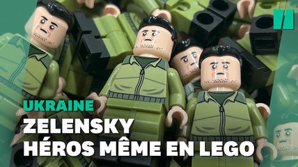 Ce "Lego" de Volodymyr Zelinsky rapporte plusieurs milliers d'euros pour l’aide en Ukraine