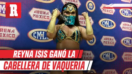 Reyna Isis logró la rendición de La Vaquerita