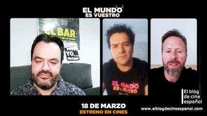 Entrevista a Alfonso Sánchez y Alberto López, los compadres, con el estreno de la película "El mundo es vuestro".
