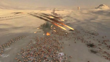 Skaven Face Storm Of Fire: Total War warhammer 2