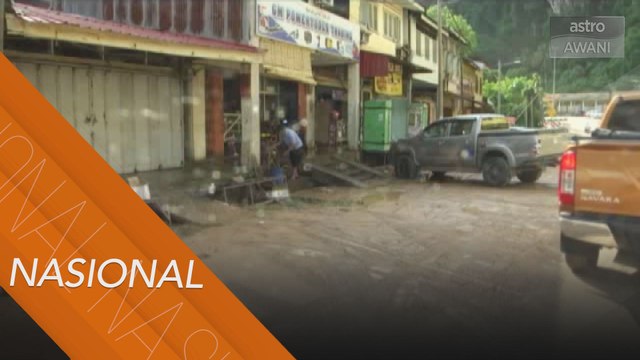 Banjir kilat di Gua Musang kejadian mengejutkan