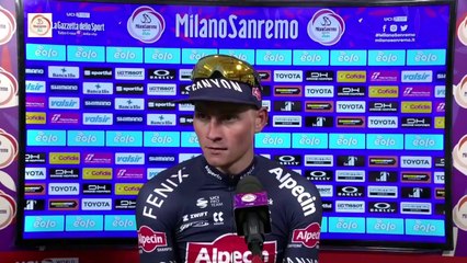 Milan-San Remo 2022 - Mathieu Van der Poel : "It was my first race of the season, so i'm very happy"