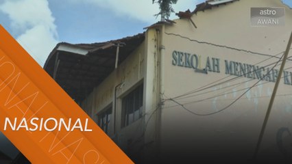 50 sekolah di Perlis rosak, bumbung dimakan anai-anai