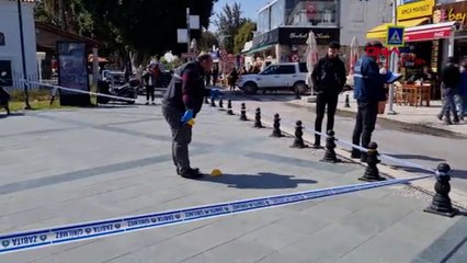 'Bisikletle buradan geçemezsin' dedikleri genci tabancayla vurdukları anlar kamerada